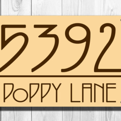 Custom Address Signs
