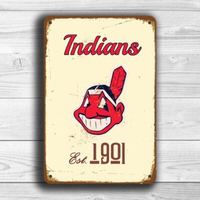 CLEVELAND INDIANS SIGN