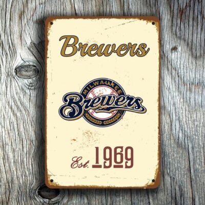 MILWAUKEE BREWERS SIGN