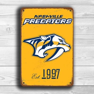 Nashville Predators Plaque