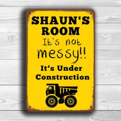 personalized kids room signs