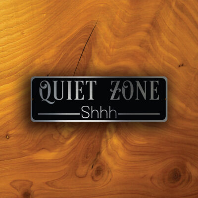 QUIET ZONE SIGN