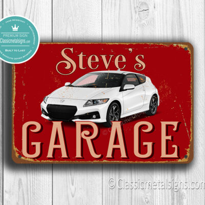 Personalized Honda CRZ Garage