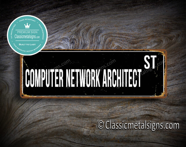 Large Computer Building Sign Computer Network Architect Street Sign Gift | Check Out Gift Ideas On ...