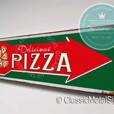 Vintage Pizza Sign