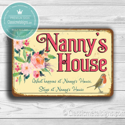 Nannys House Signs