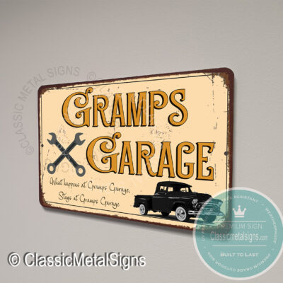gramps-garage-signs