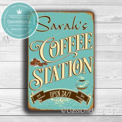 Coffee Station Signs