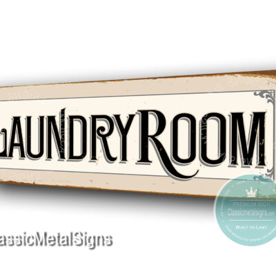 Laundry Room Signs