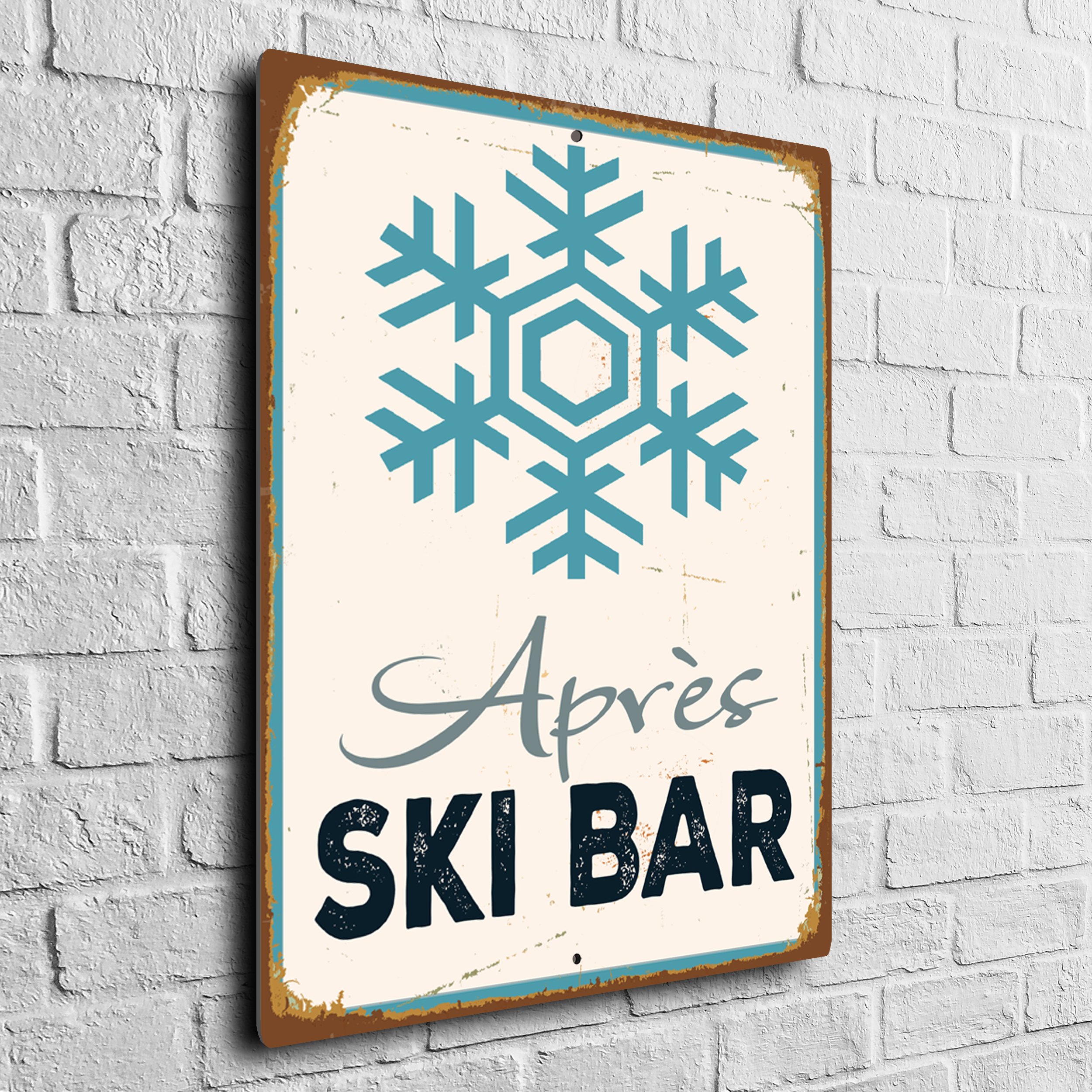 Vintage Ski Signs