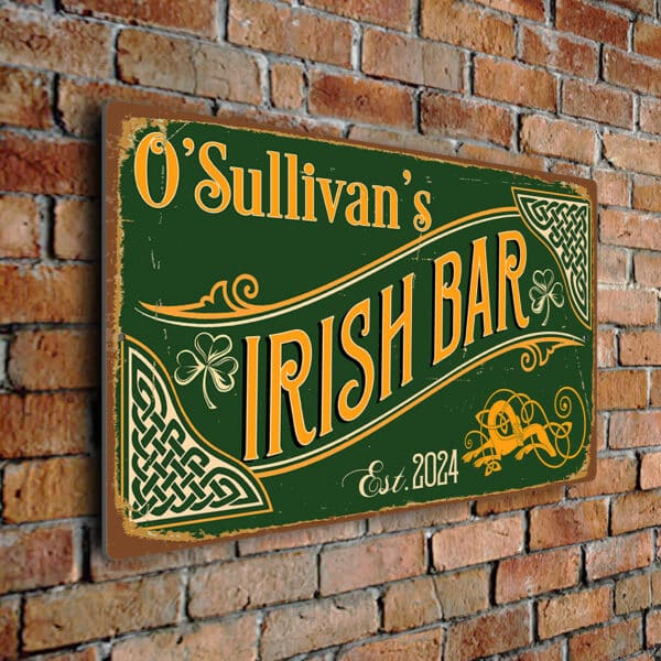 Fun Irish Signs Handmade Irish Signs | Gifts from Ireland | Celtic Knotwork Gifts
