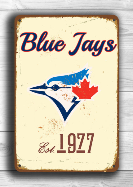 Toronto Blue Jays Sign - Canadian MLB Stadium Style Wall Hanging, Scuff Guarded Protective Layer, Bird Logo Theme, Sophisticated Interior Design - Image 6