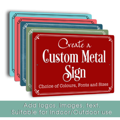 Custom Personalised Sign